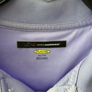 Greg Norman Collection Lavender Performance Polo
